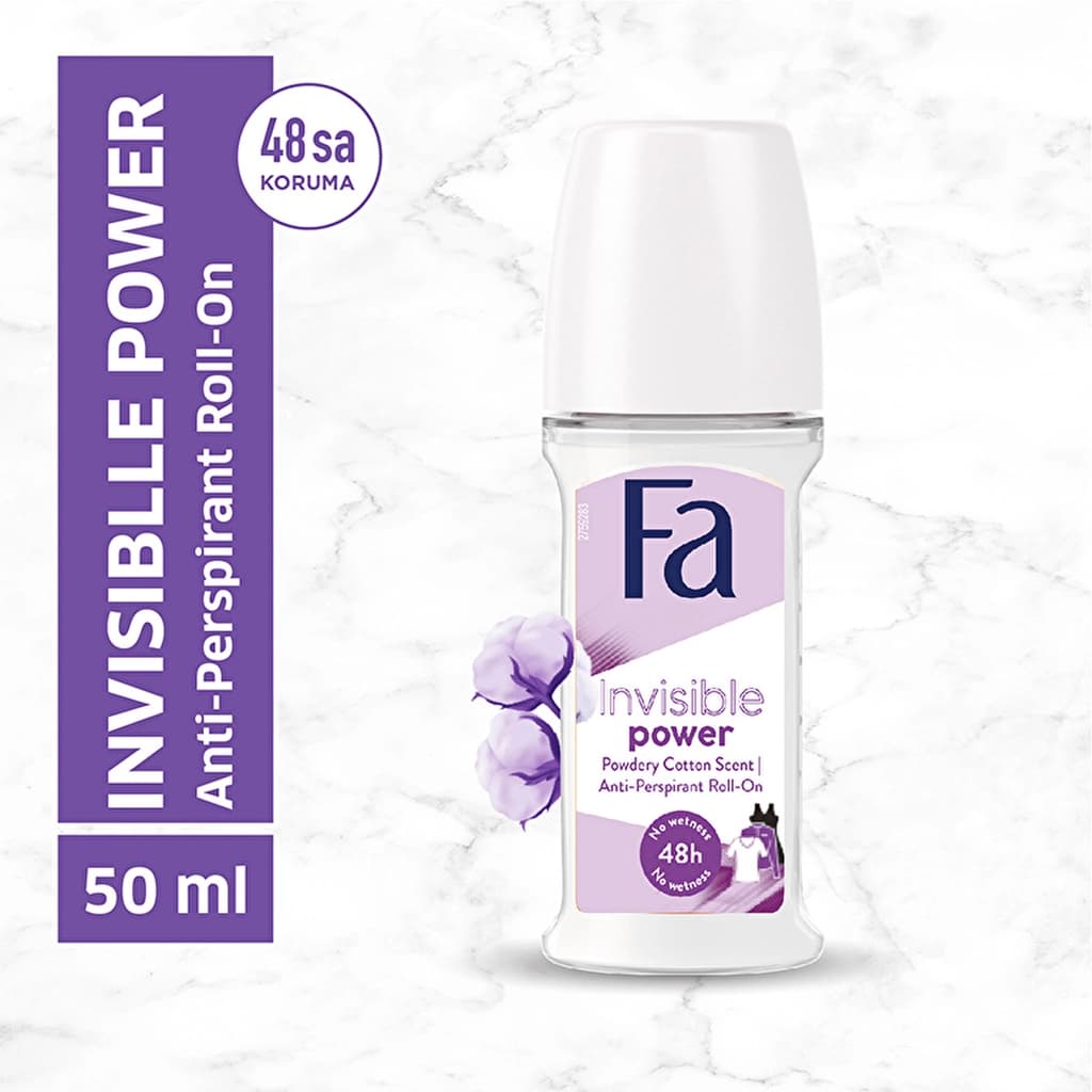 Fa Invisible Power Kadın Deo Roll-On 50 ml