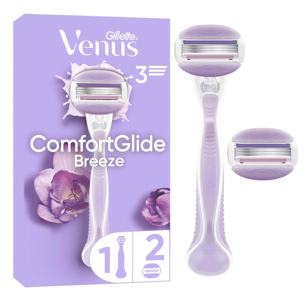Gillette Venus ComfortGlide Breeze Tıraş Makinesi + 1 Yedek Tıraş Bıçağı