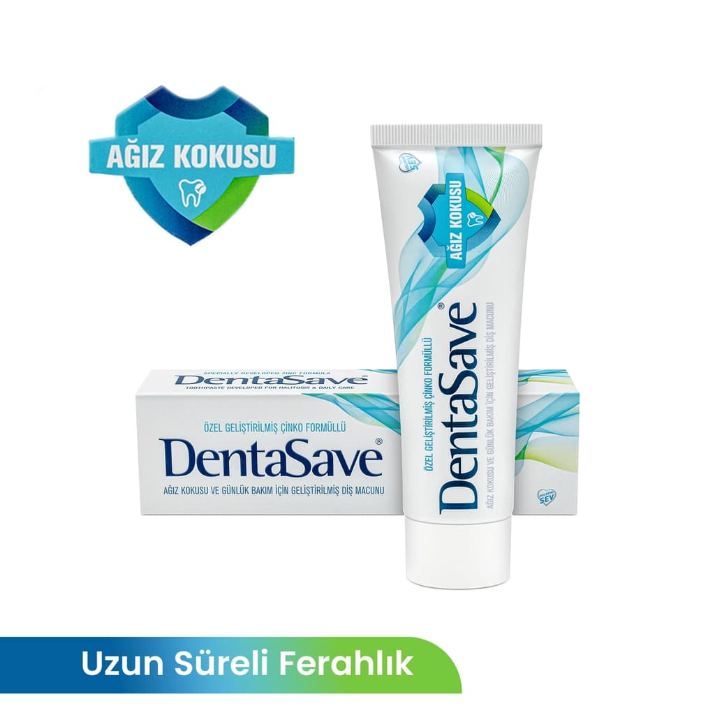 DentaSave Çinko Ağız Kokusu Diş Macunu 75 ml