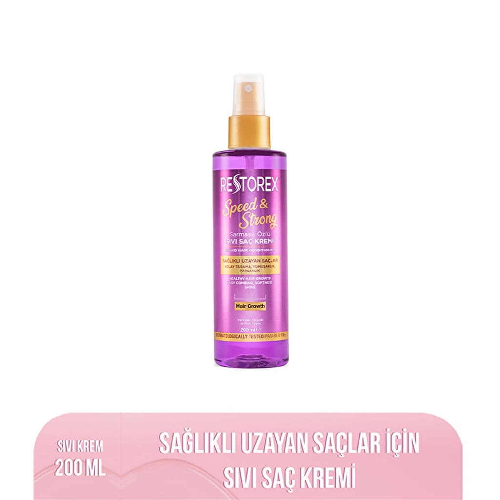 Restorex Sağlıklı Uzama Etkili Sıvı Saç Bakım Kremi 200 ml