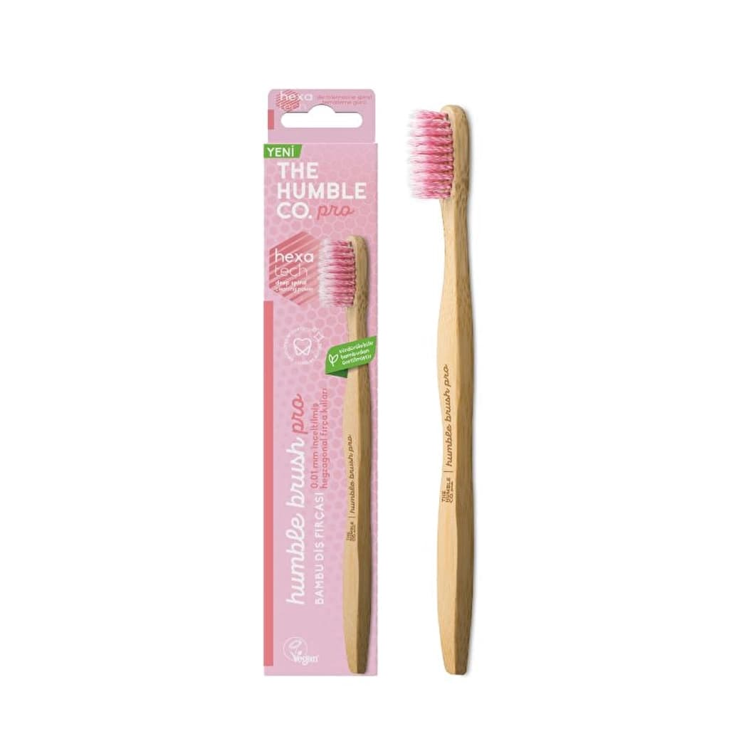 Humble Brush Pro Line Hexagonal Soft Yetişkin Diş Fırçası Lila