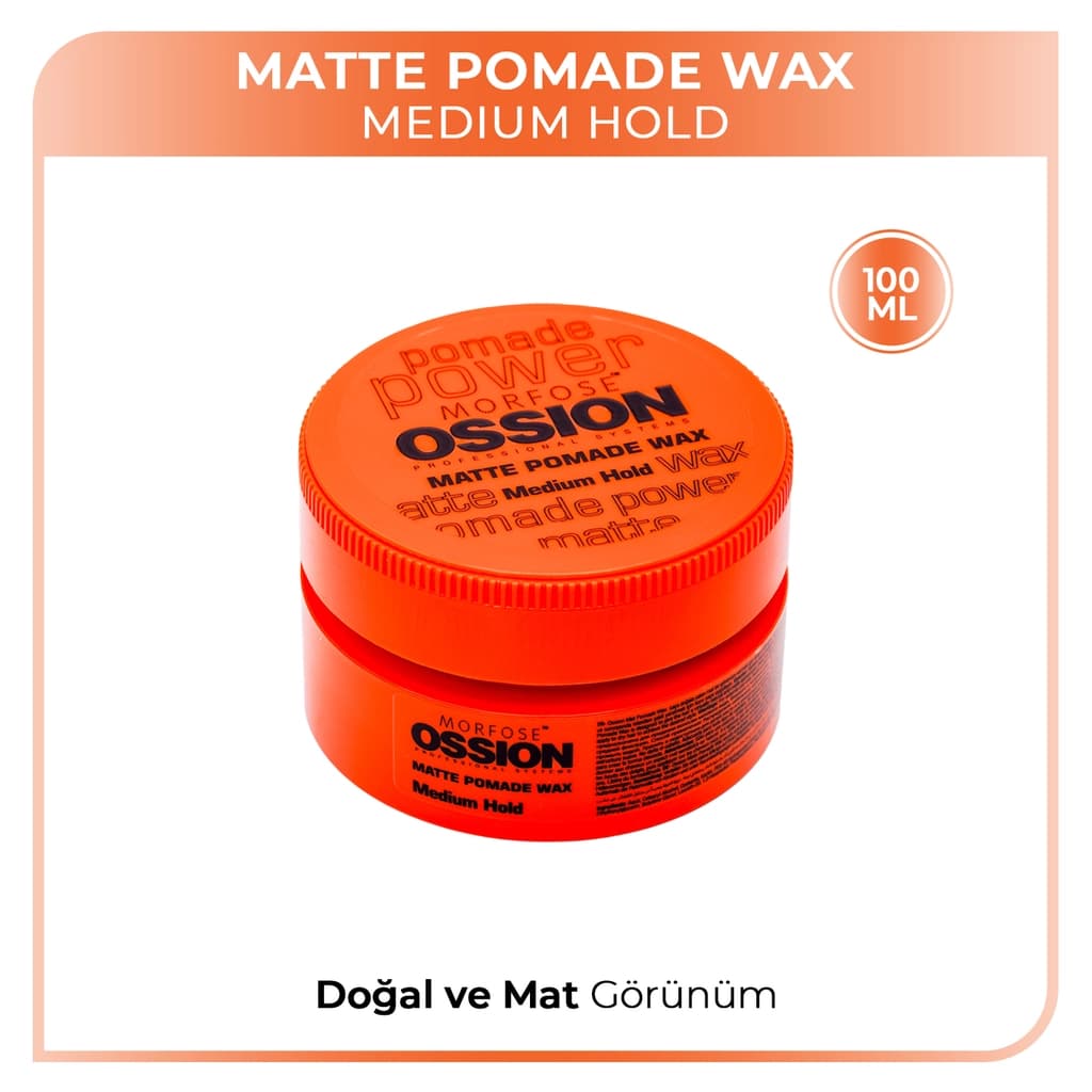 Morfose Ossion Mat Pomade Wax 100 ml