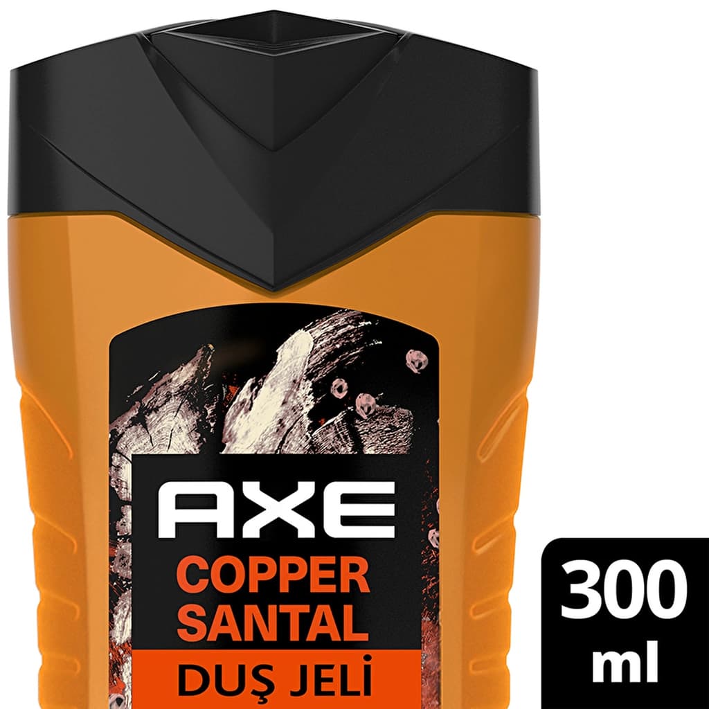 Axe Premium Collection Duş Jeli Copper Santal 3 in 1 Vücut Saç Yüz 300 ml