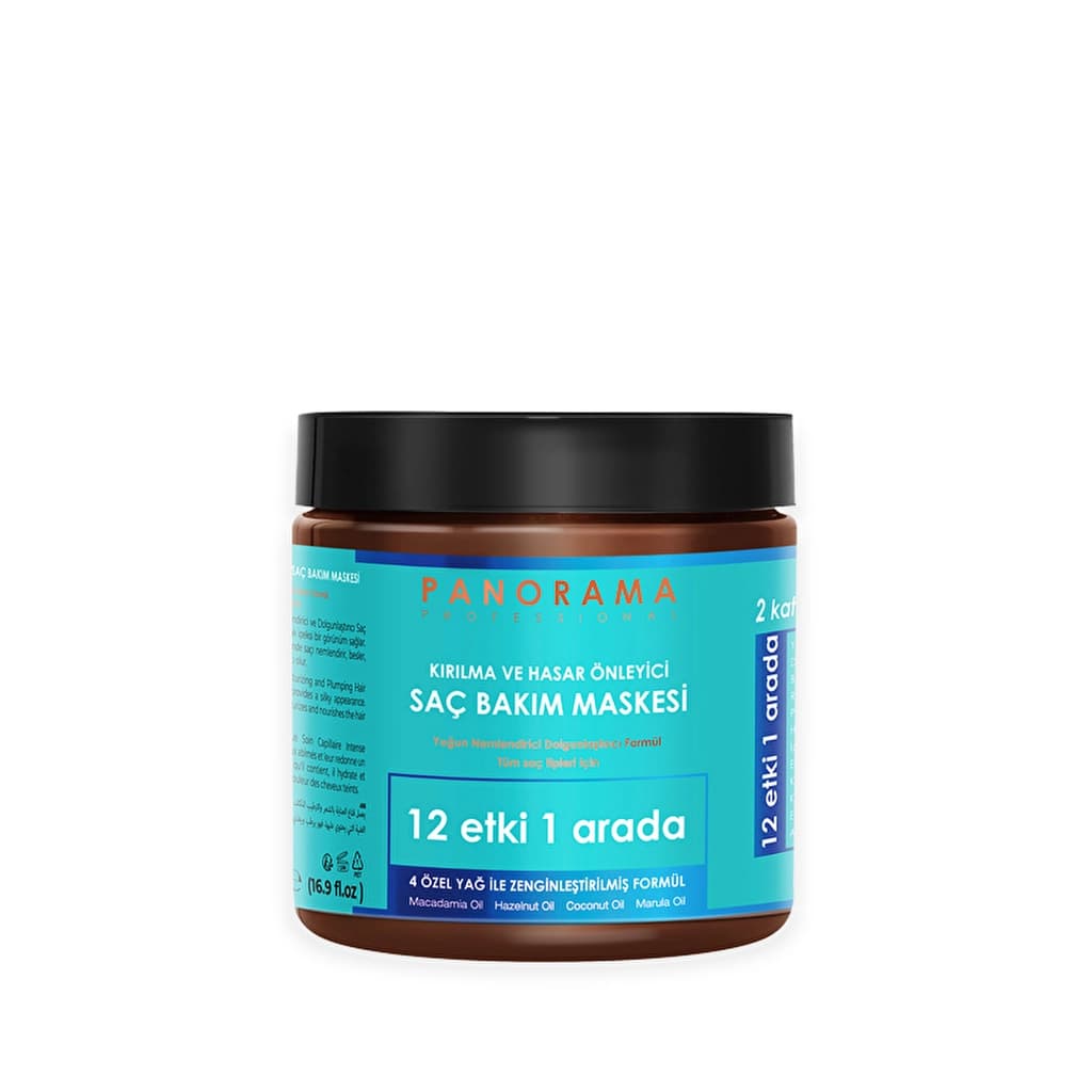 Panorama Professional Kırılma ve Hasar Önleyici Saç Bakım Maskesi 500 ml
