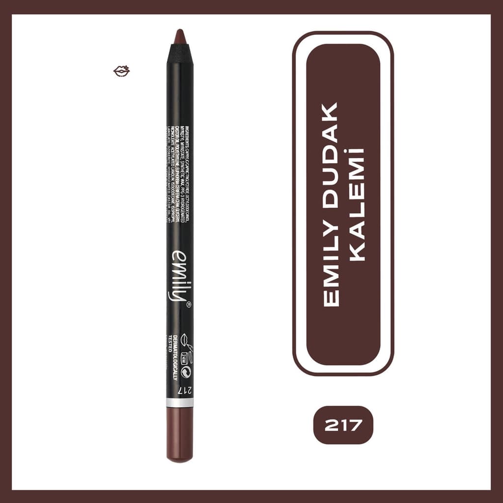 Emily Long Lasting Lip Pencil Dudak Kalemi 217