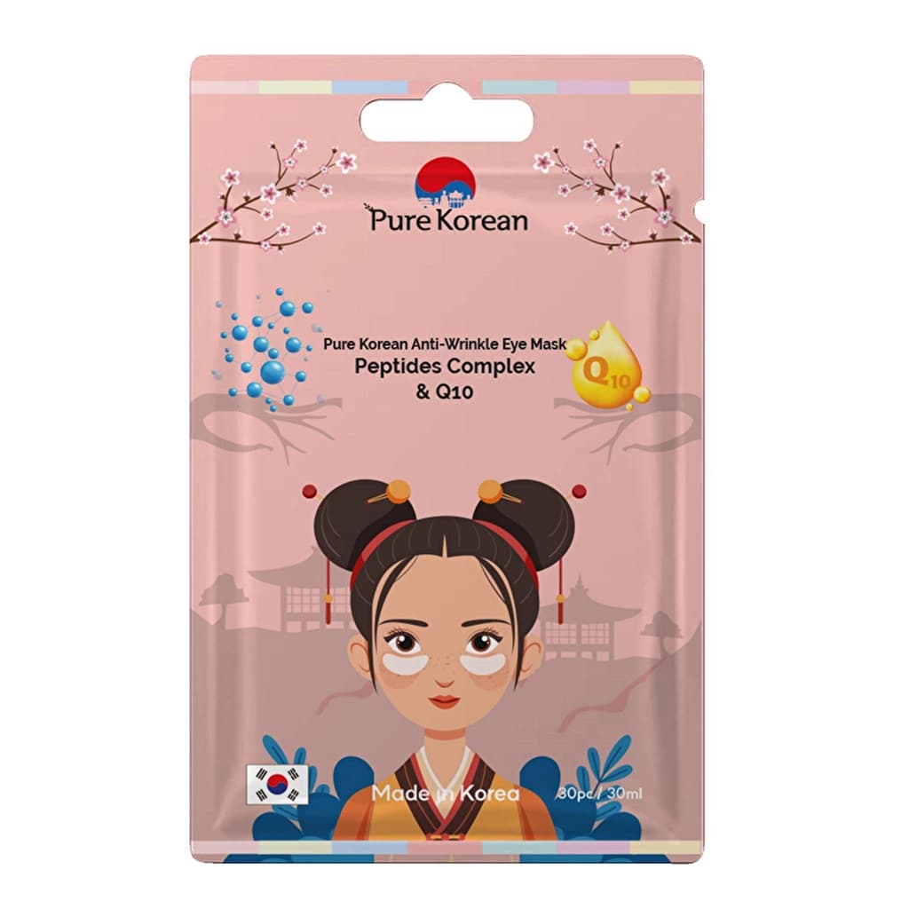 Pure Korean Anti-Wrinkle Göz Maskesi 30 ml (Peptides Complex & Q10)