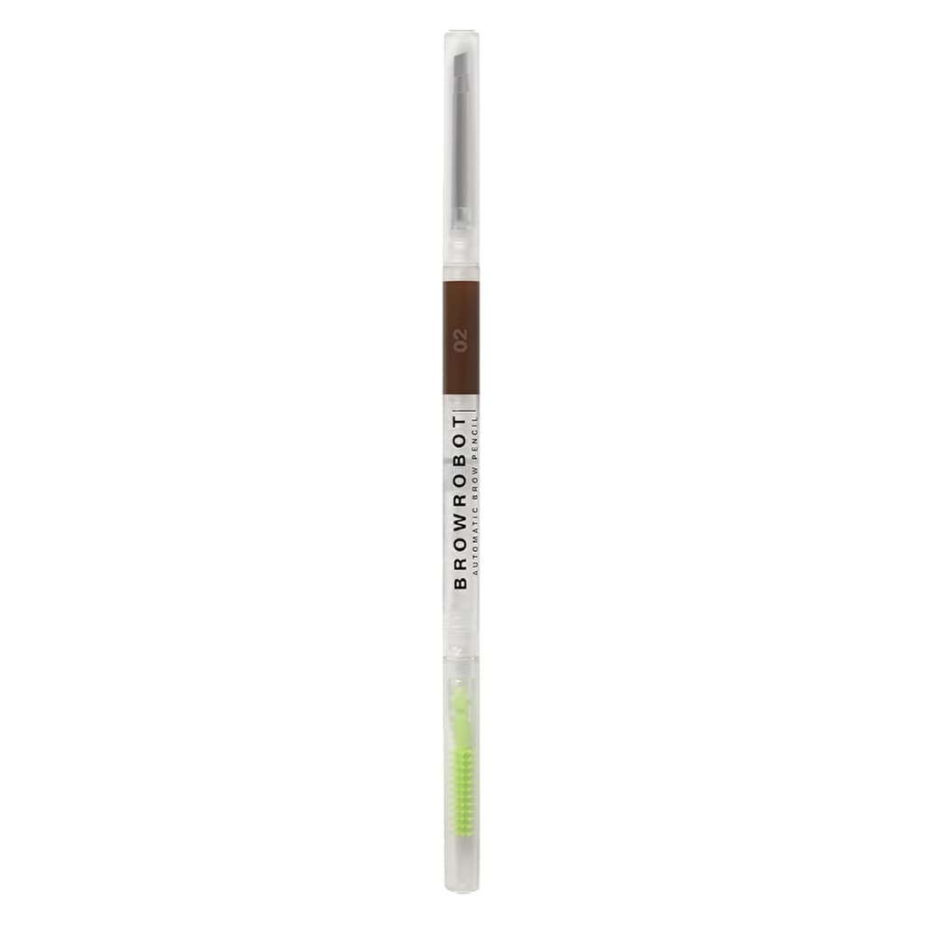 Influence Beauty Automatic Brow Robot Kaş Kalemi 02 Dark Brown - Precision Brow Pencil with Built-In