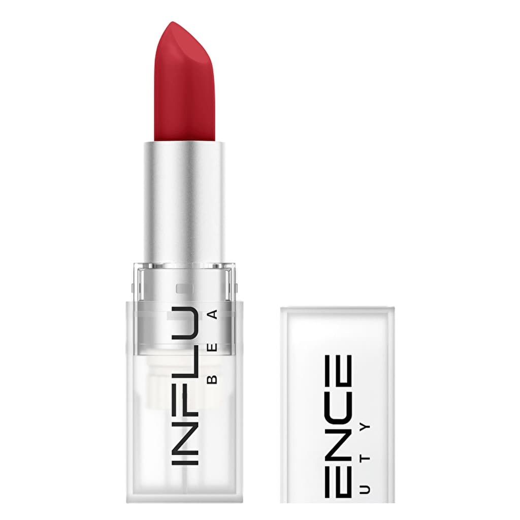 Influence Beauty Lipstick Stick Influence 08 Coral Kiss - Creamy Lipstick with Rich Pigment