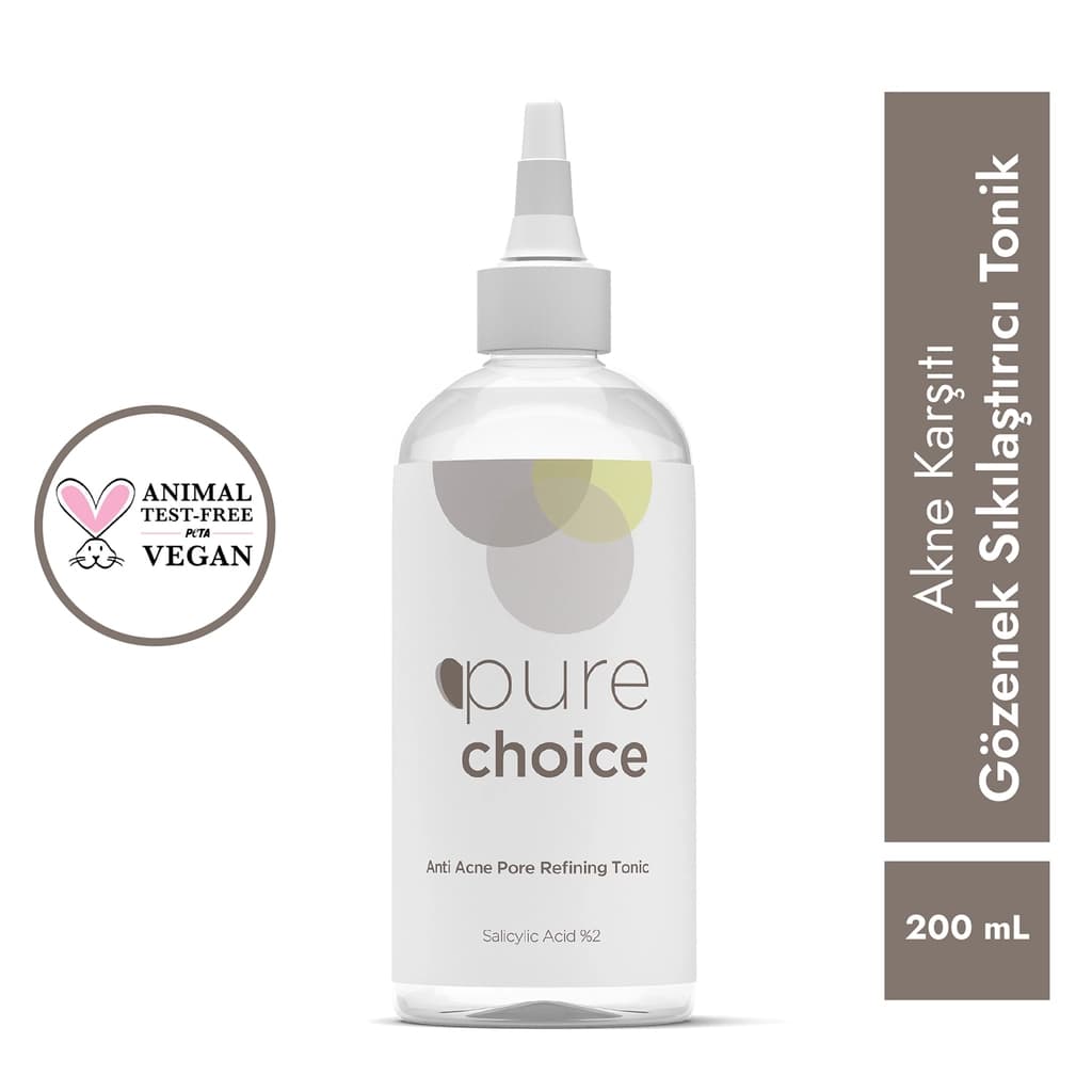 Pure Choice Akne Karşıtı Gözenek Sıkılaştırıcı Tonik 200 ml