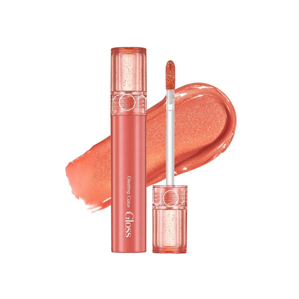 rom&nd Glasting Color Gloss Dudak Parlatıcısı 10 Apricot Sparkle