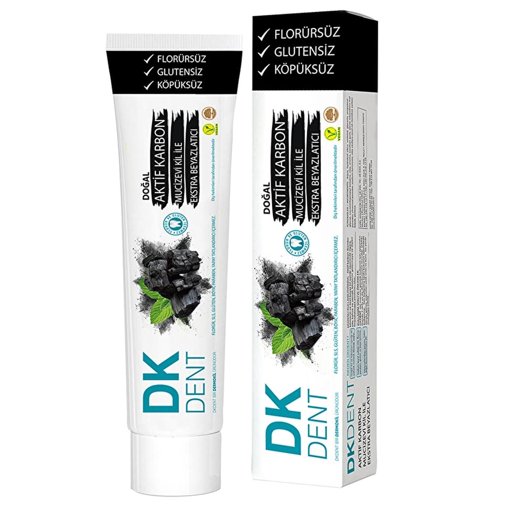 DK Dent Aktif Karbon & Killi Diş Macunu 75 ml