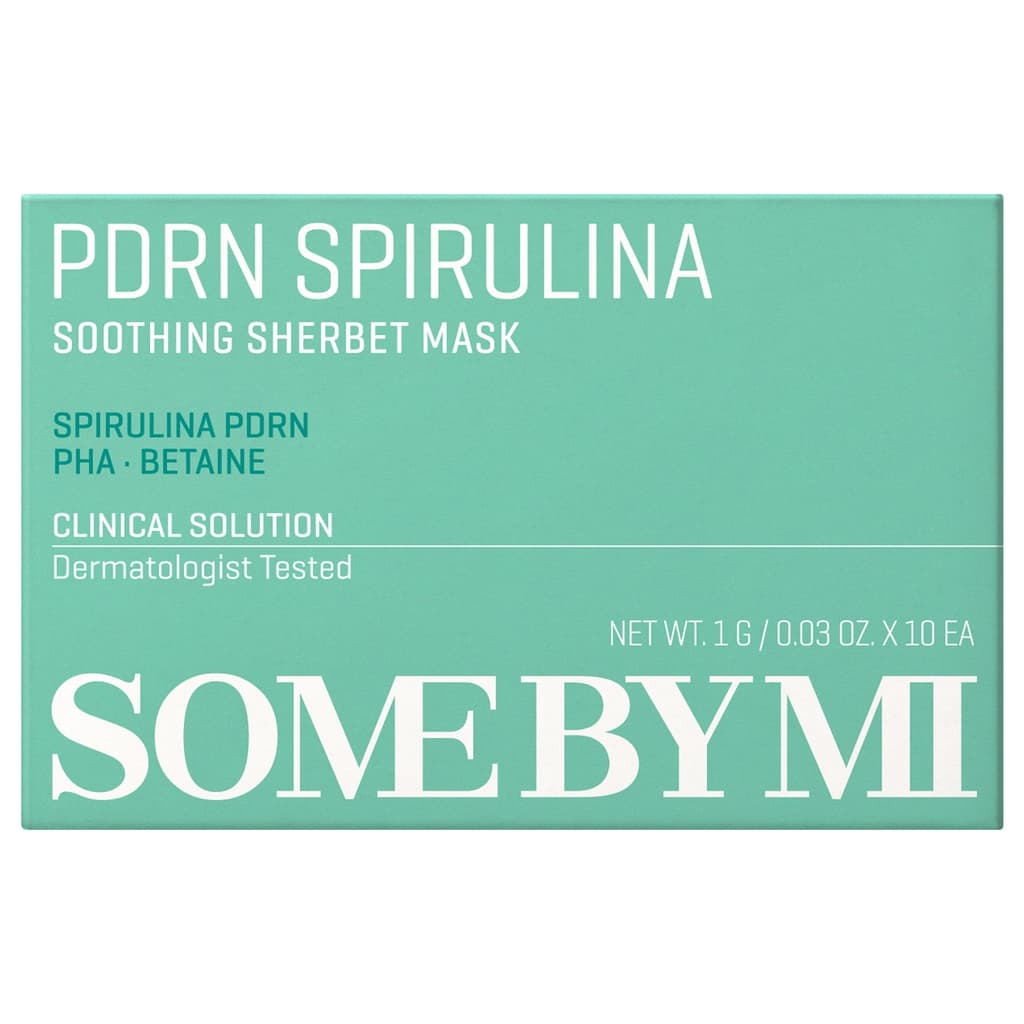 Some By Mi PDRN Spirulina İçerikli Şerbet Yüz Maskesi 1 gr x 10 Adet