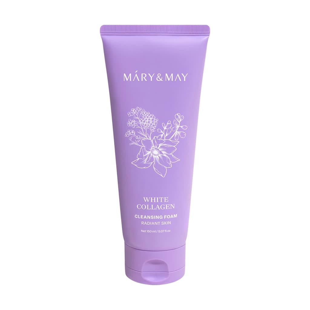 Mary & May Beyaz Kolajen İçerikli Yüz Temizleme Köpüğü 150 ml