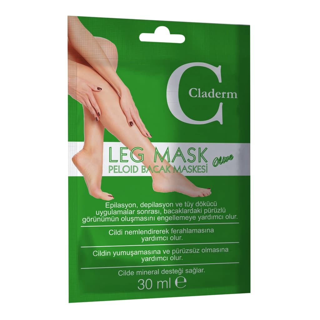 Claderm Kil Olive Bacak Maskesi 30 ml