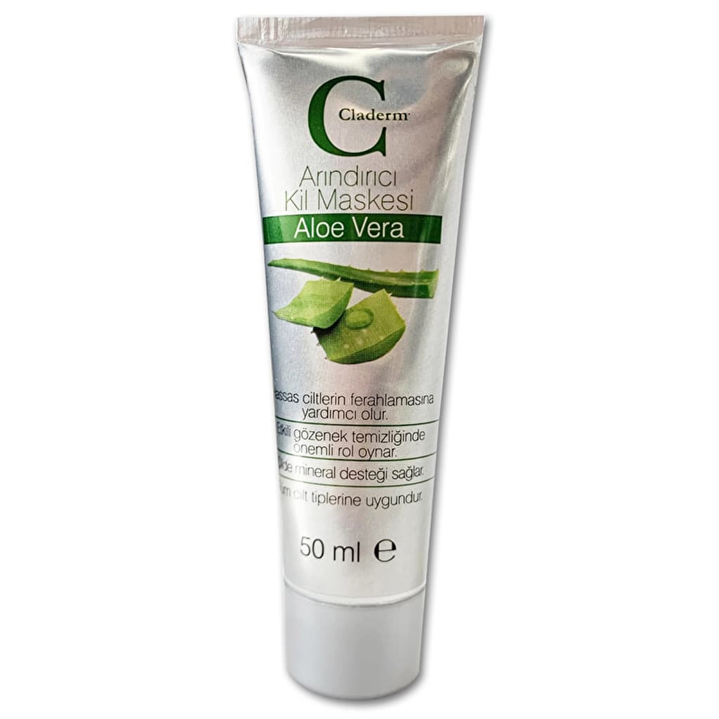 Claderm Aloe Vera Killi Yüz Maskesi 50 ml