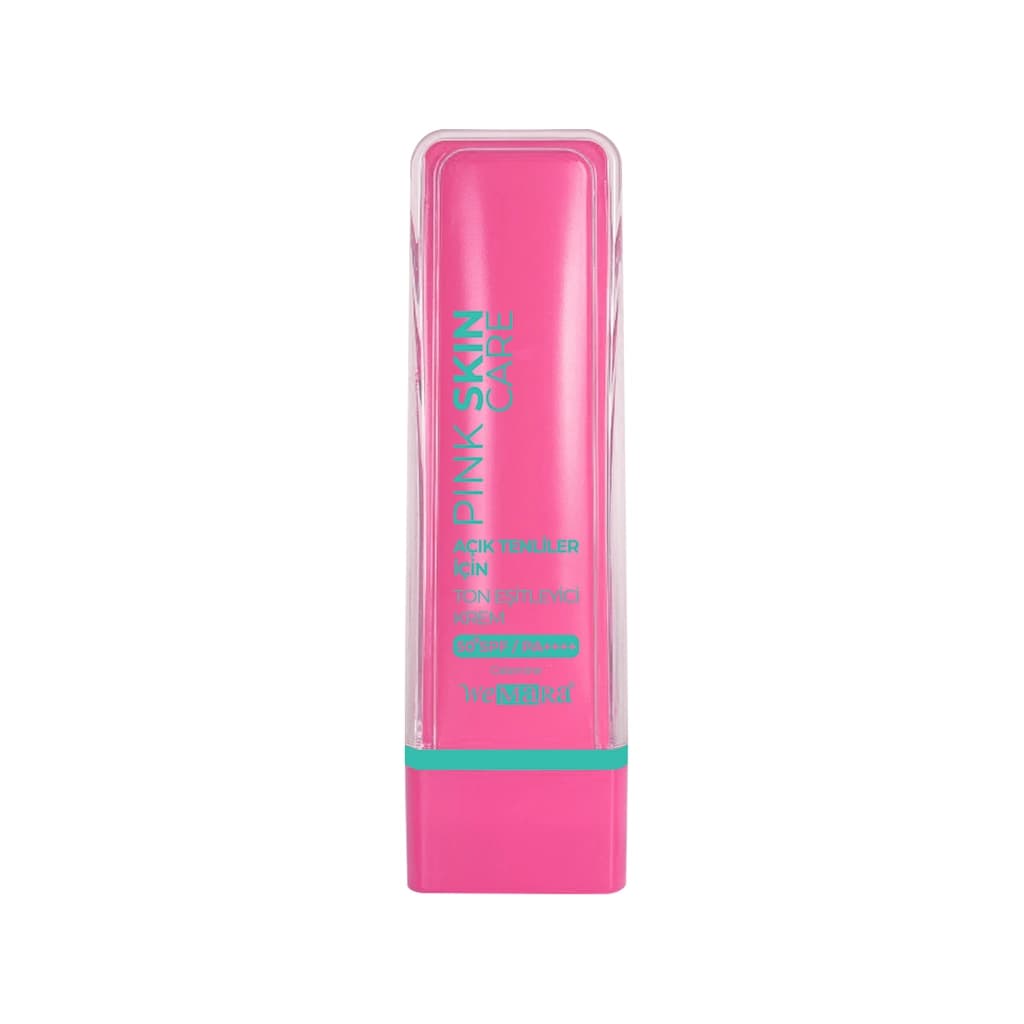 WeMara Ton Eşitleyici 50+SPF Güneş Koruyucu Yüz Kremi Açık Tenliler İçin 50 ml