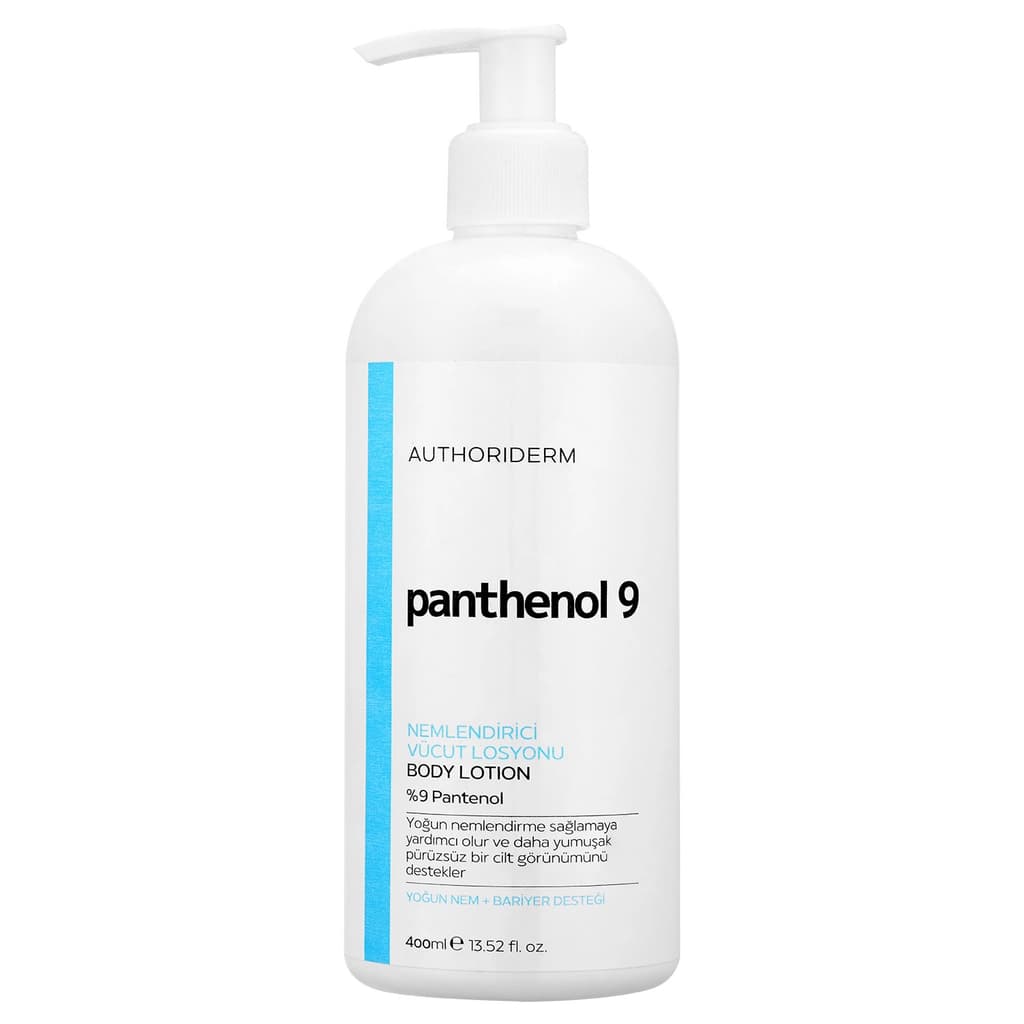 Authoriderm Pantenol %9 Nemlendirici Vücut Losyonu 400 ml