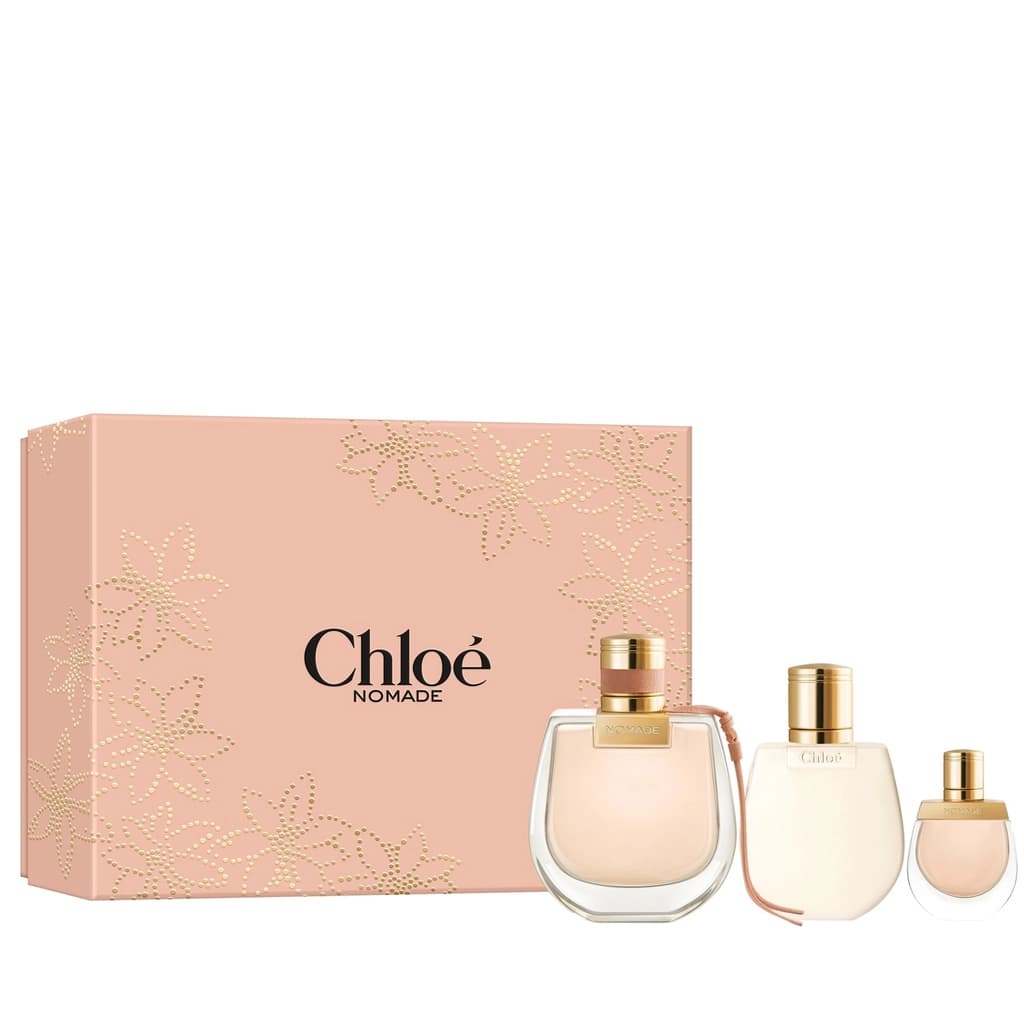Chloe Nomade EDP Kadın Parfüm Seti (Parfüm 75 ml + Vücut Losyonu 100 ml + Seyahat Boy Parfüm 5 ml)