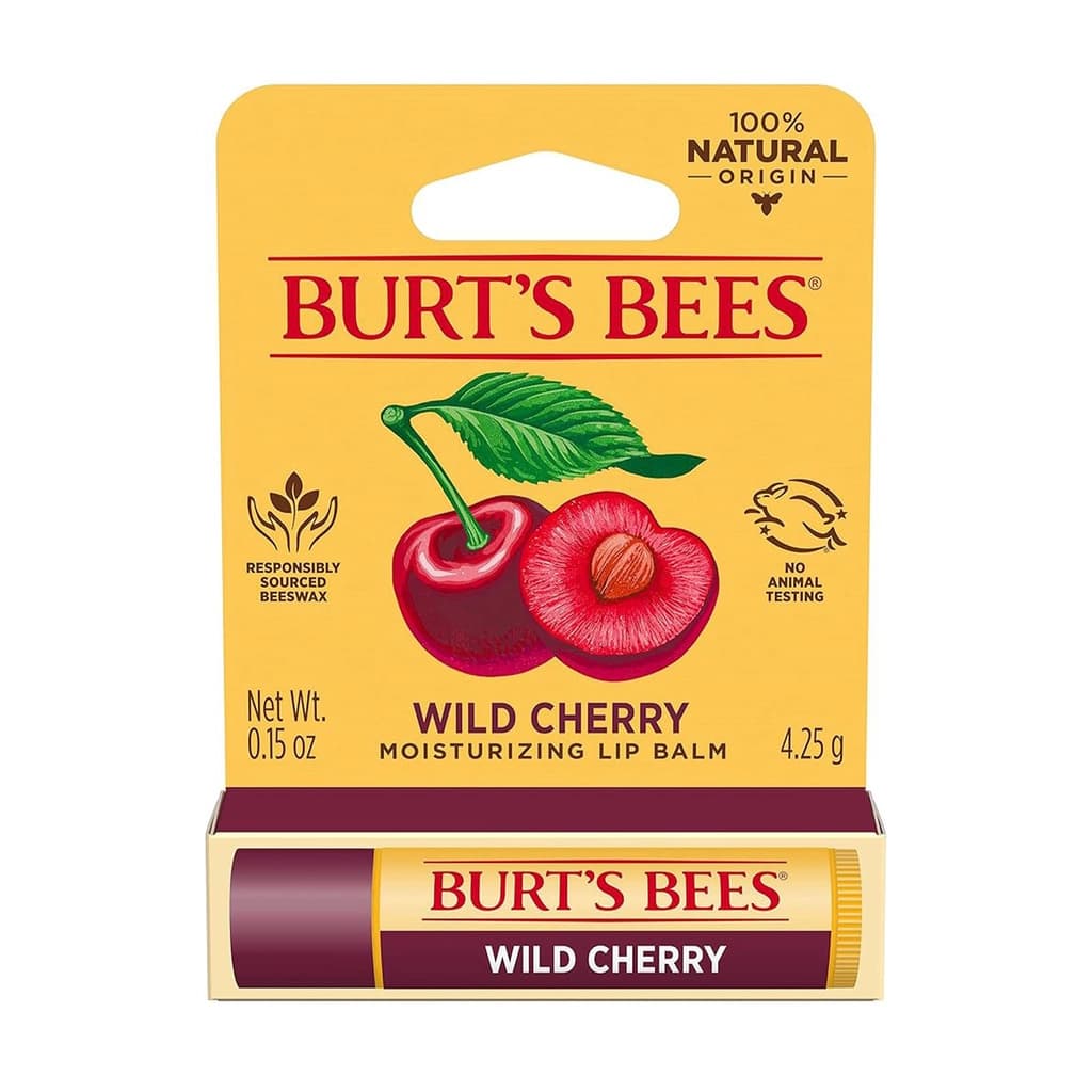 Burt's Bees Wild Cherry Lip Balm Dudak Bakım Kremi 4.25 gr