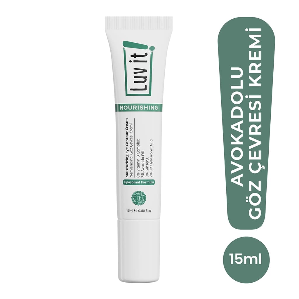 Luv it! Avokado İçeren Yoğun Nemlendirici Göz Çevresi Kremi 15 ml