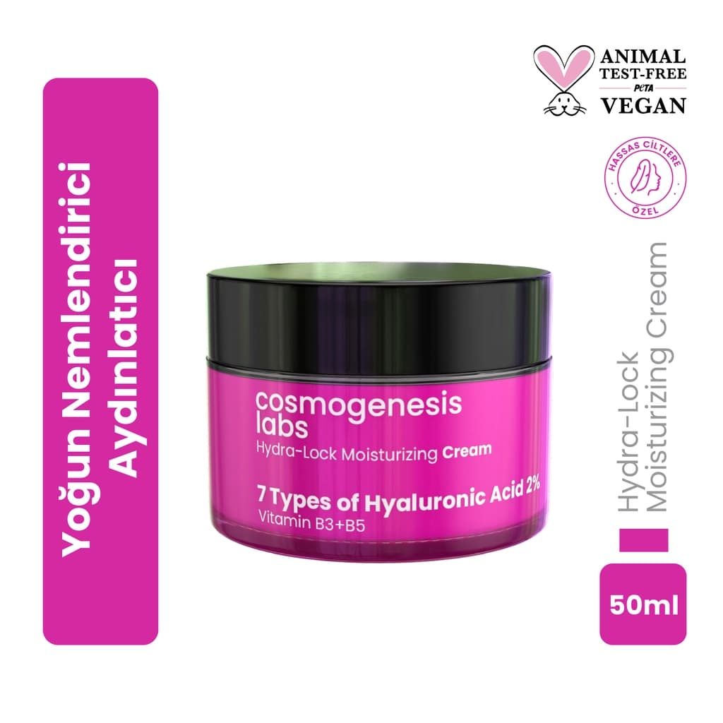 Cosmogenesis Labs Hassas Ciltler İçin Nemlendirici Yüz Kremi 50 ml