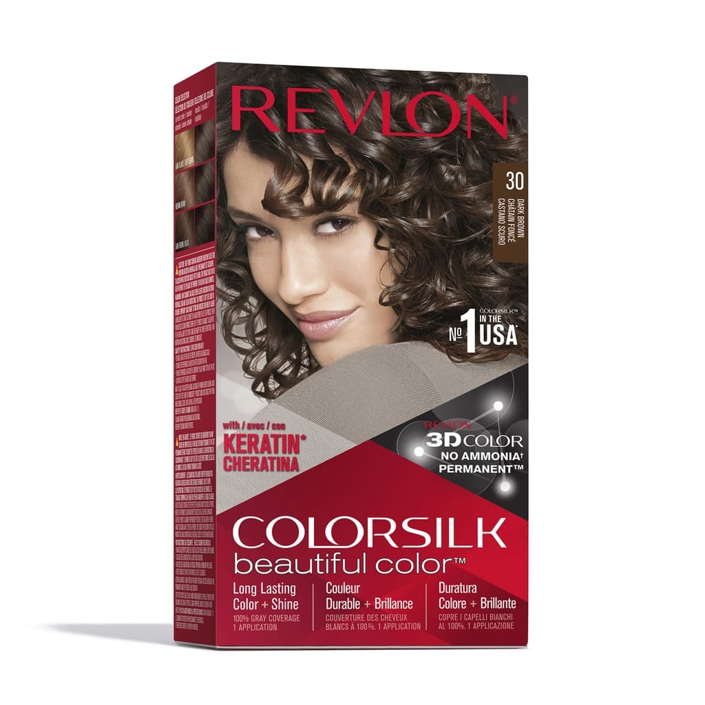Revlon ColorSilk Beautiful Color Saç Boyası 30 Koyu Kahve