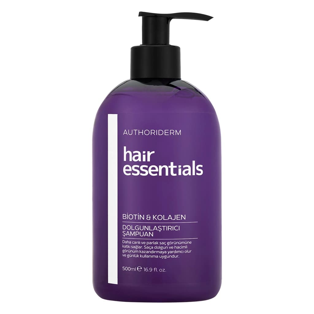 Authoriderm Biotin & Kolajen Dolgunlaştırıcı Şampuan 500 ml