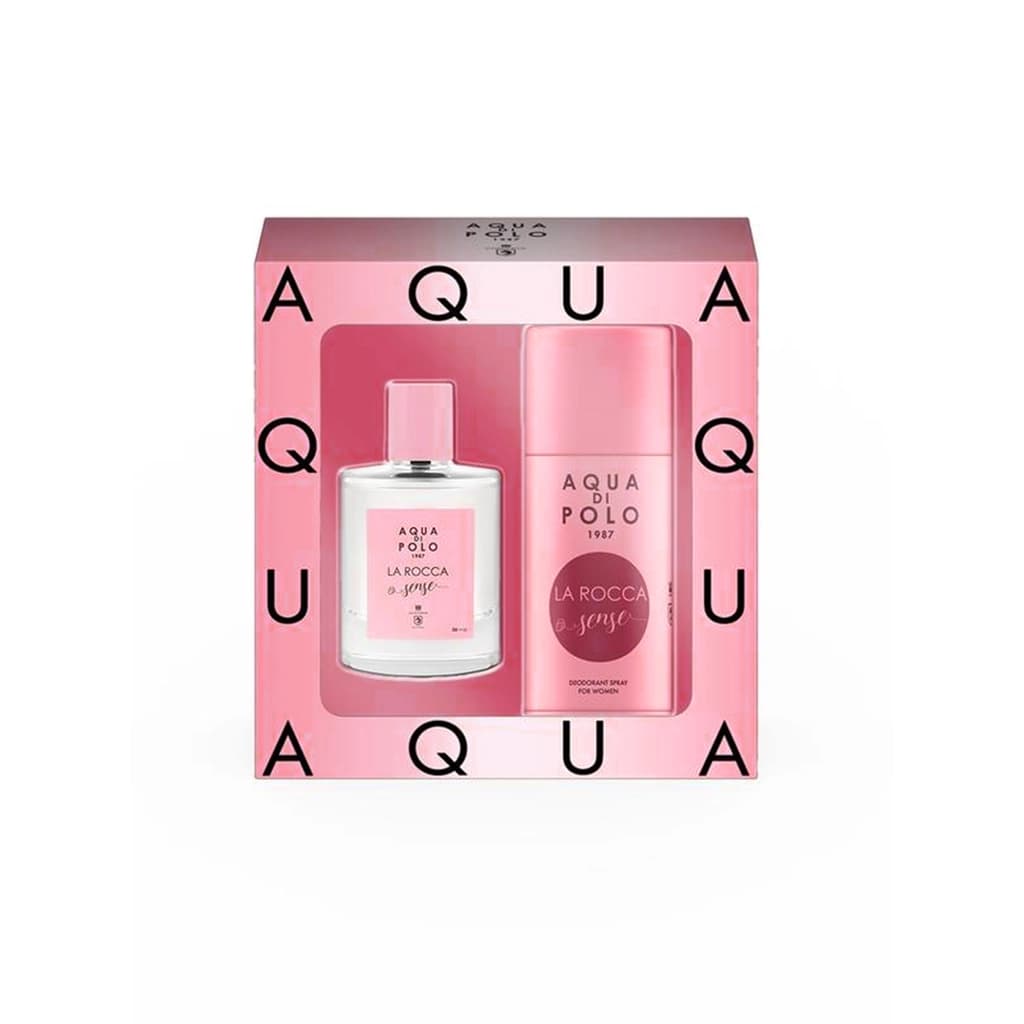 Aqua di Polo 1987 La Rocca Sense Kadın Parfüm Seti (Deodorant 150 ml + EDP Parfüm 50 ml)