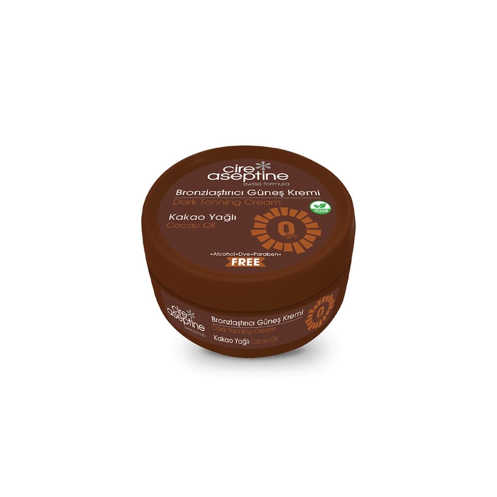 Cire Aseptine Kakaolu Bronzlaştırıcı 0SPF Güneş Kremi 200 ml