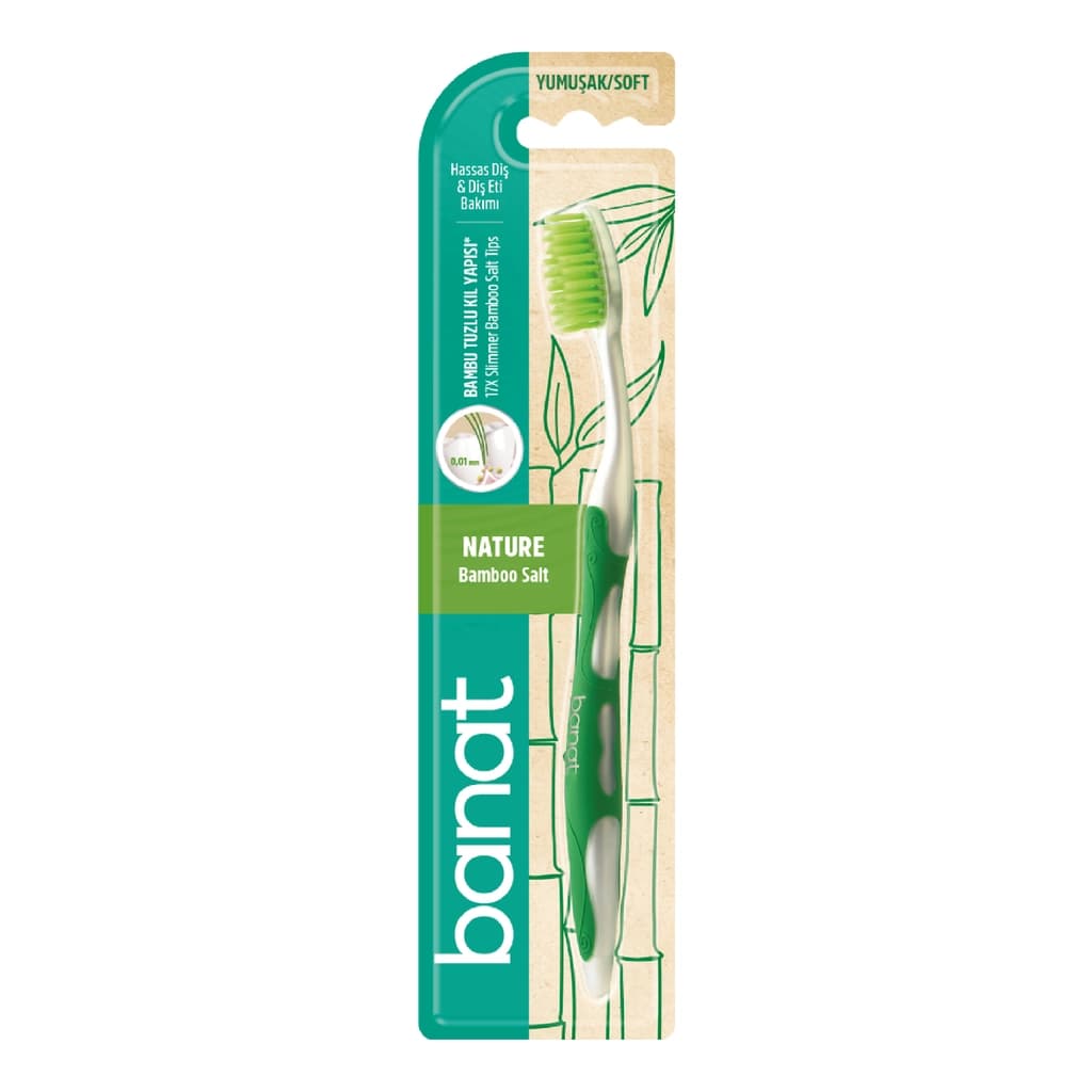 Banat Bamboo Salt Diş Fırçası (Yumuşak)
