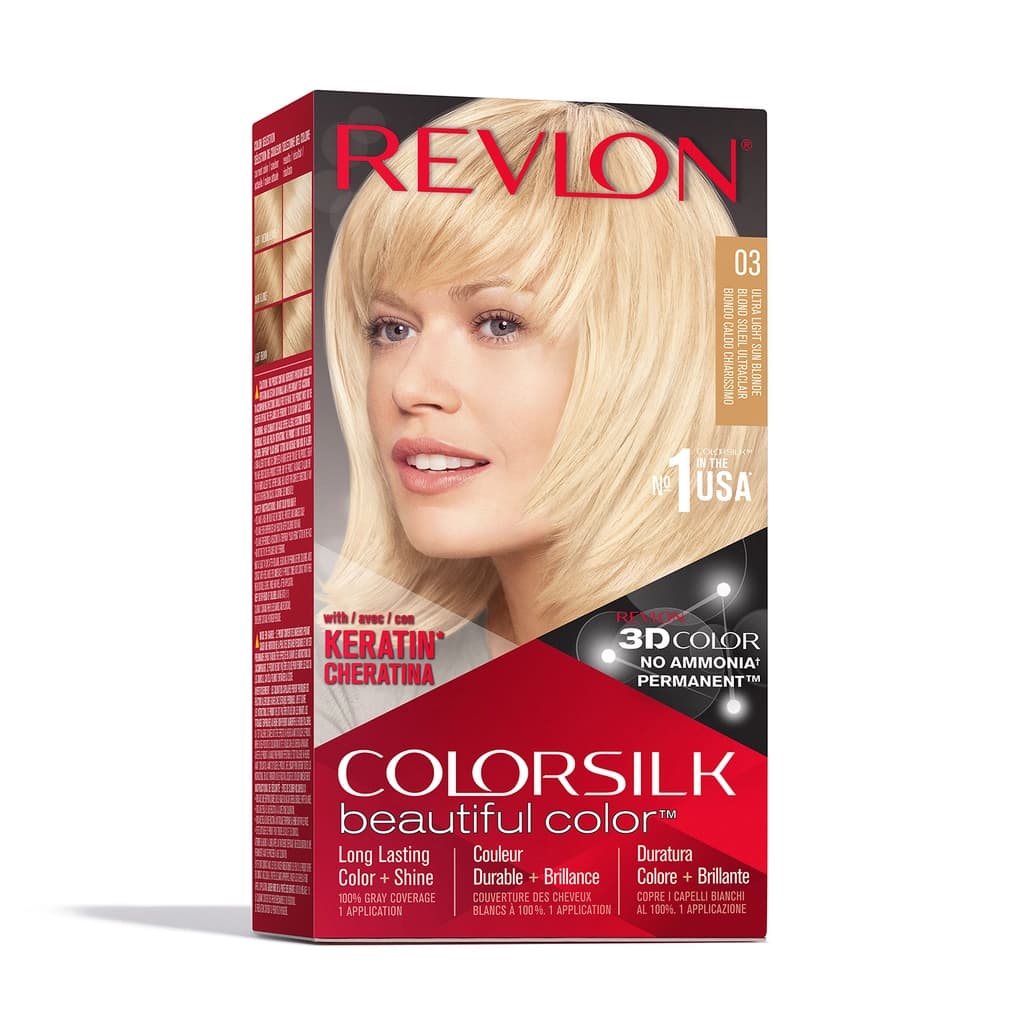 Revlon ColorSilk Beautiful Color Saç Boyası 03 Ultra Açık Güneş Sarısı