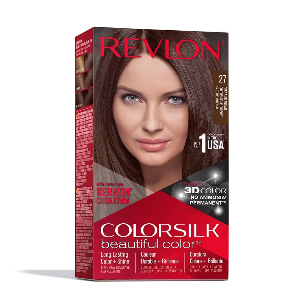 Revlon ColorSilk Beautiful Color Saç Boyası 27 Yoğun Koyu Kahve