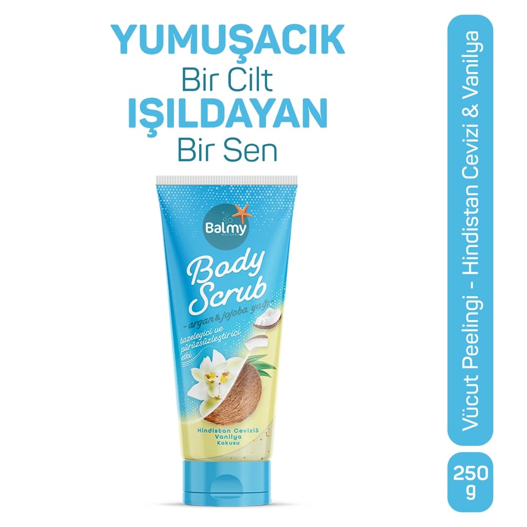 Balmy Vücut Peeling Hindistan Cevizi 250 gr