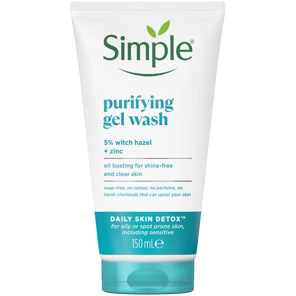 Simple Günlük Cilt Detoksu Arındırıcı Yüz Temizleme Jeli 150 ml