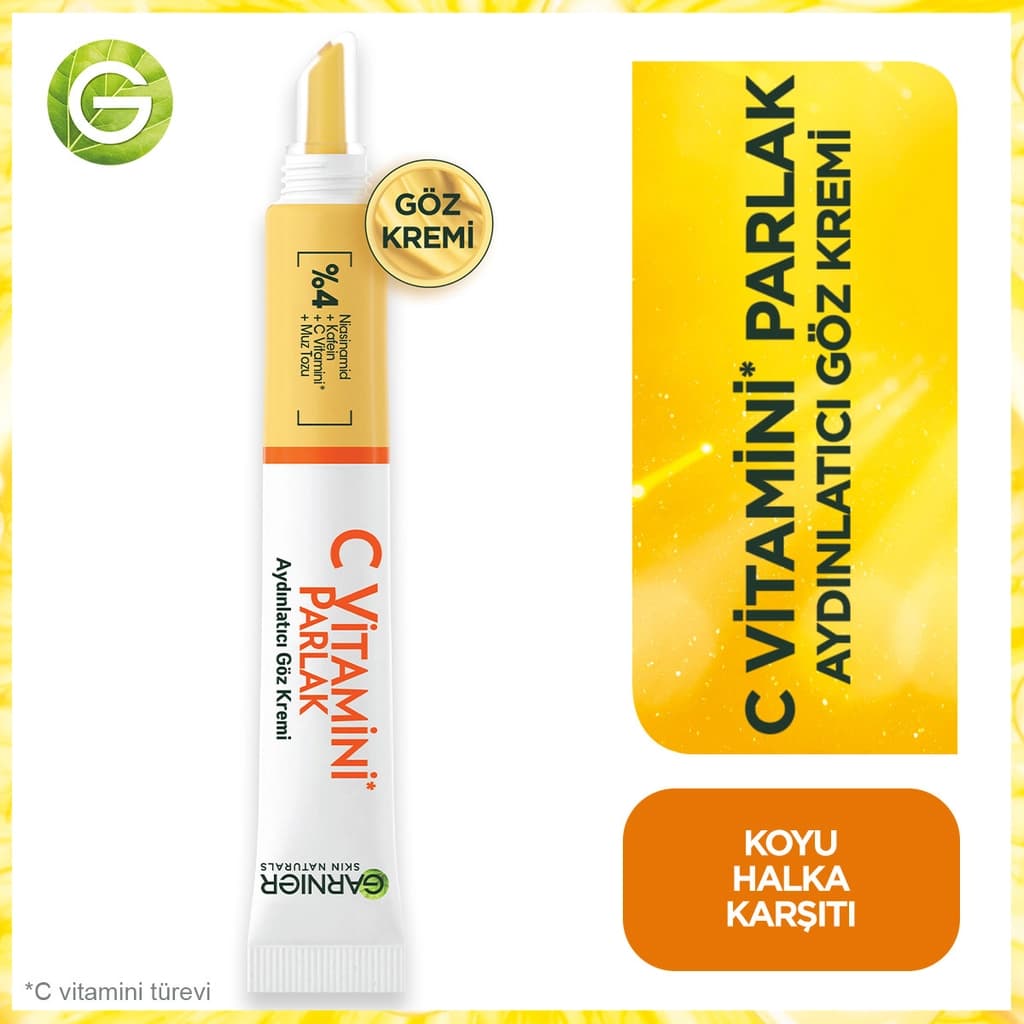 Garnier Garnier C Vitamini Parlak Aydınlatıcı Göz Kremi 15 ml