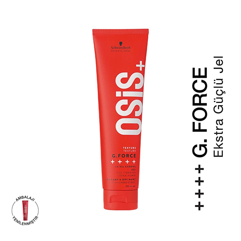 Osis G. Force Strong Control Gel Güçlü Tutucu Saç Jölesi 150 ml
