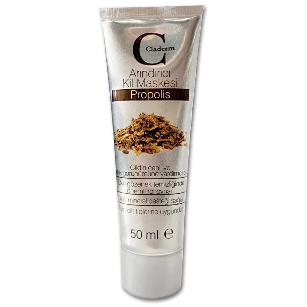 Claderm Arındırıcı Kil Maskesi Propolis 50 ml