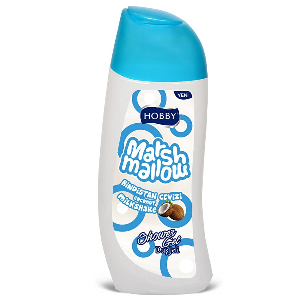 Hobby Marshmallow Duş Jeli Hindistan Cevizi 500 ml