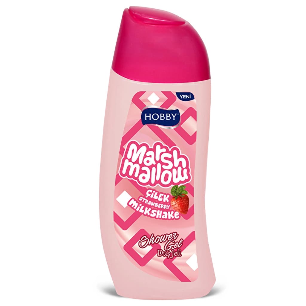Hobby Marshmallow Duş Jeli Çilek 500 ml