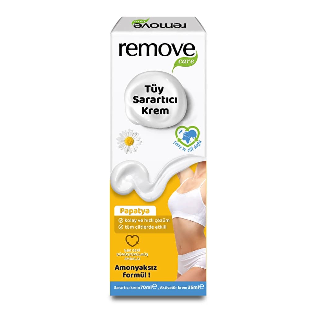 Remove Tüy Sarartıcı Krem 70 ml + 35 ml