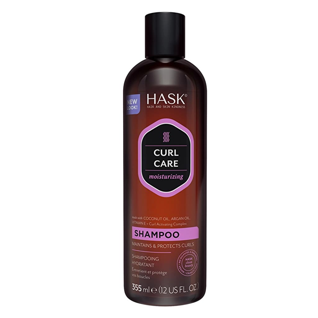 Hask Bukleli Saçlar İçin Nemlendirici Şampuan 355 ml
