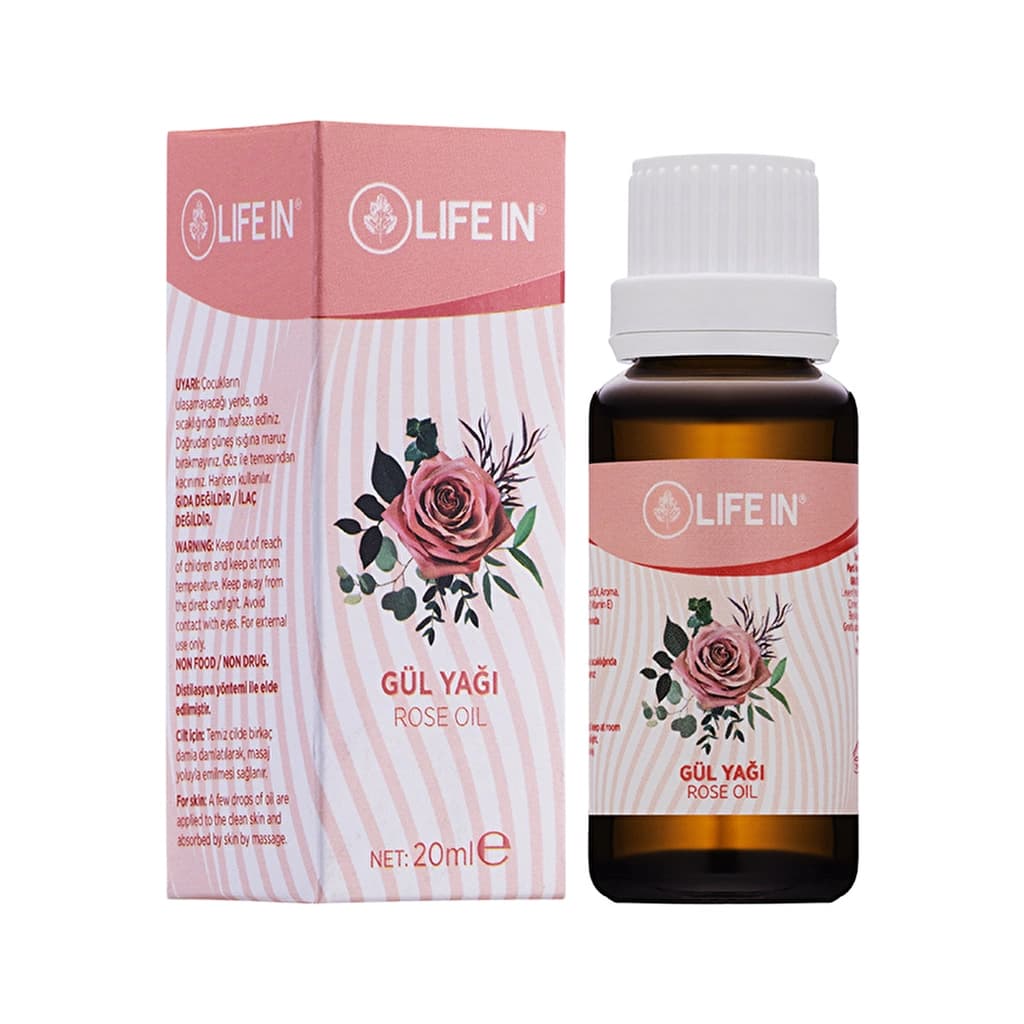 Life In Gül Yağı 20 ml