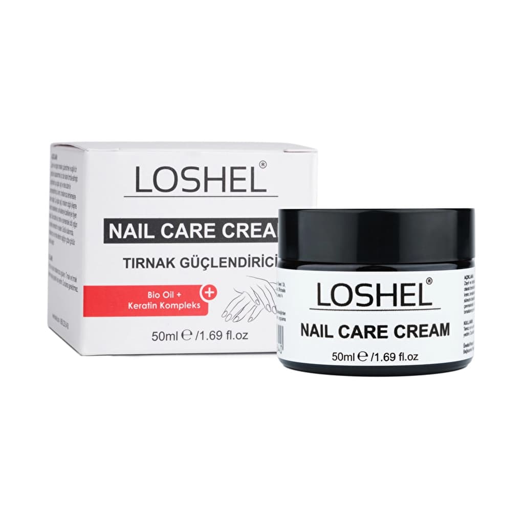 Loshel Nail & Cuticle Care Cream Tırnak Güçlendirici 50 ml