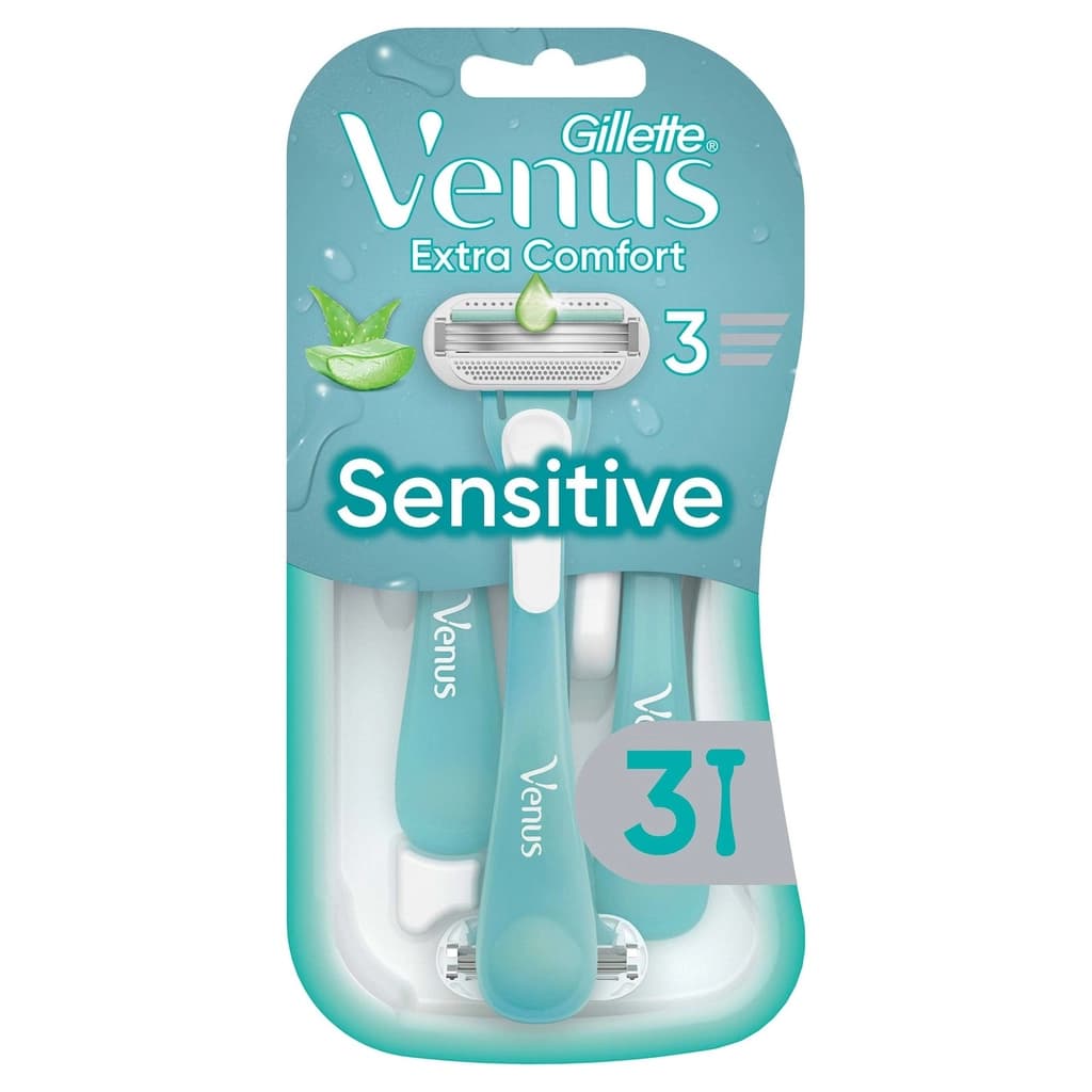 Gillette Venus Sensitive Kadın Tıraş Makinesi 3'lü
