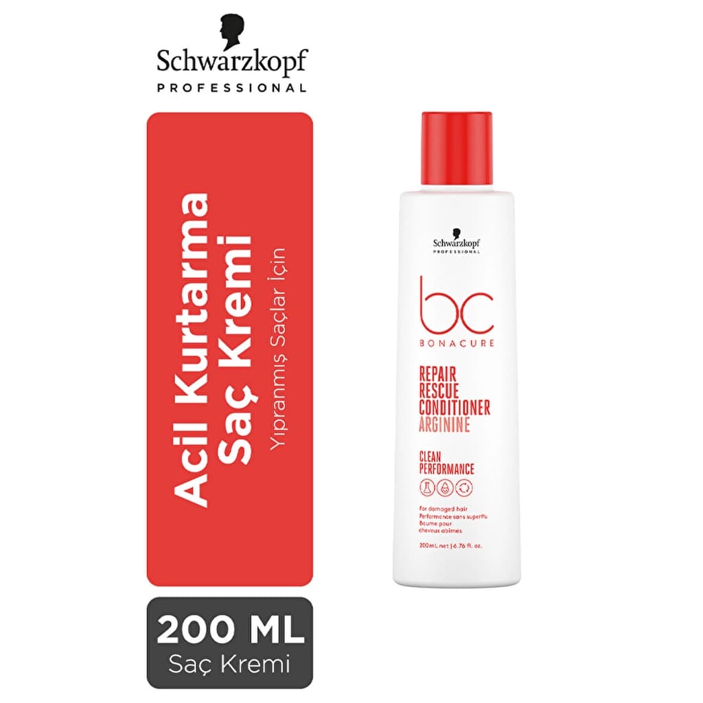 Bonacure Clean Acil Kurtarma Saç Kremi 200 ml