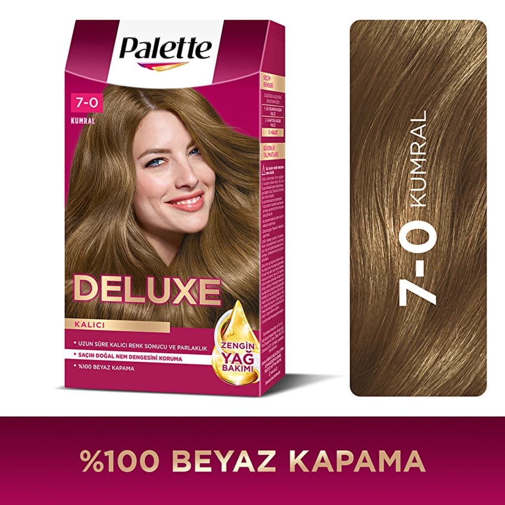 Palette Deluxe Saç Boyası 7-0 Kumral