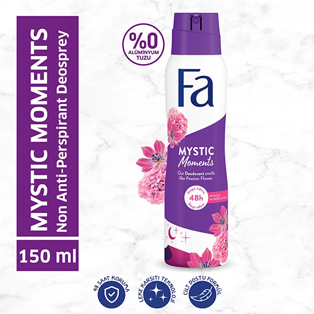 Fa Mystic Kadın Deo Sprey 150 ml