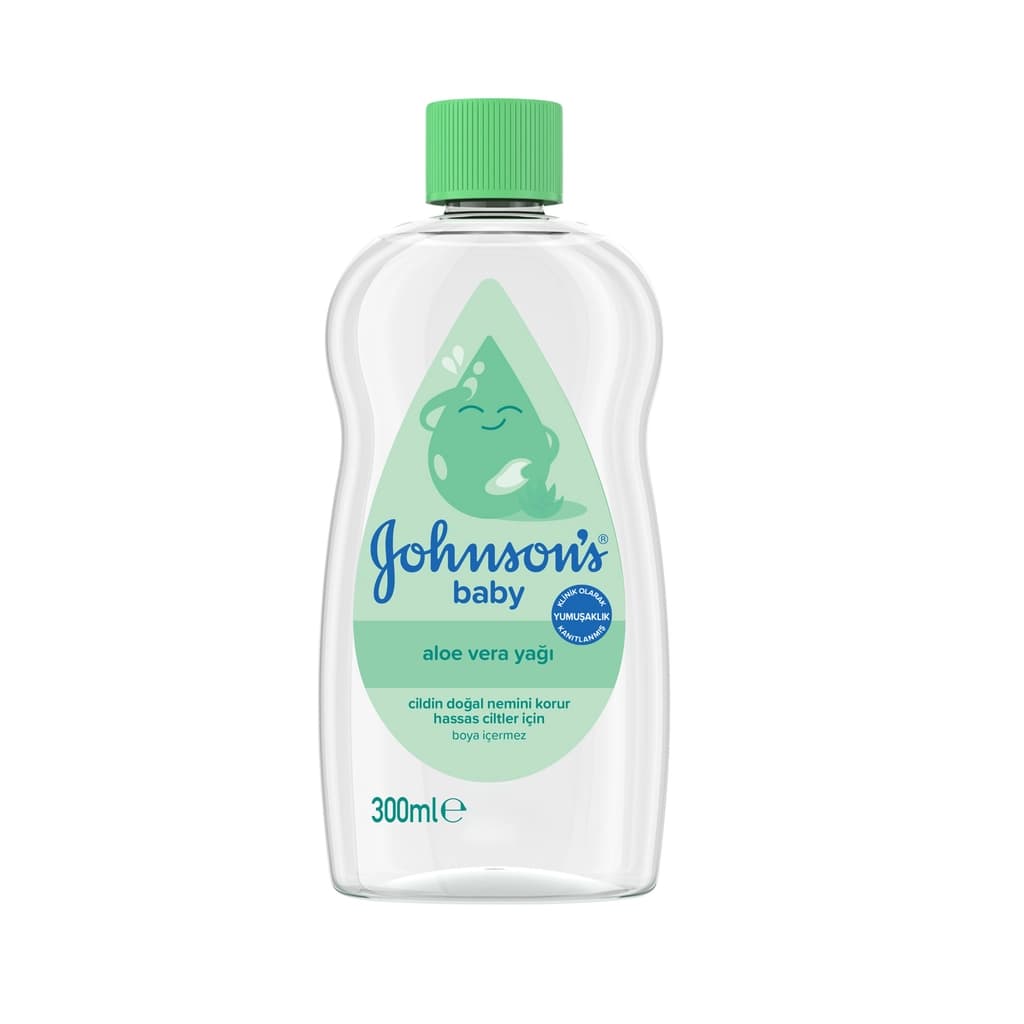 Johnson's Baby Aloe Vera'lı Bebek Yağı 300 ml