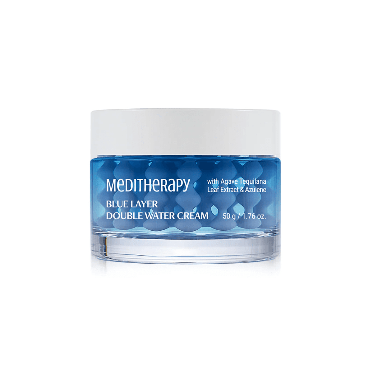 Blue Layer Double Water Cream (Stres Engelleyici ve Isı Düşürücü Guaiazulene ve Nano Hyaluronik Asitli Krem) 50g