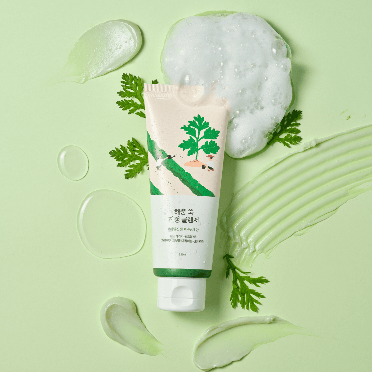 Mugwort Calming Cleanser (Cildi Sakin Tutan Cilt pH Uyumlu Mugwort Özlü Temizleyici) 150ml